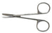 BR Surgical BR Surgical Stitch Scissors Spencer 3-1/2 Inch Length Surgical Grade Stainless Steel NonSterile Finger Ring Handle Straight Blunt/Blunt - BR08-80209