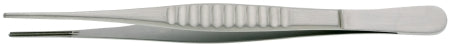 BR Surgical - Tissue Forceps DeBakey 8 Inch Length Surgical Grade Stainless Steel NonSterile NonLocking Thumb Handle Straight 1.5 X 2.5 mm Atraumatic Tips - BR11-30620