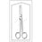Econo - Dissecting Scissors Mayo 5-1/2 Inch Length Floor Grade Stainless Steel Sterile Finger Ring Handle Straight Blunt Tip / Blunt Tip - 96-2531