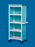 IPU - Linen Cart with Cover 4 Shelves PVC 4 Inch Casters, 2 Locking - MPC400