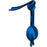 Sklar Electrosurgical Vaginal Speculum  Blue Steiner-Auvard Nonsterile Or Grade Coated Stainless Steel Medium Single-Ended Angled 90° Reusable Without Light Source Capability - 91-5140