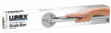 Graham-Field Wall Grab Bar Chrome Finish Knurled Steel - 2021A