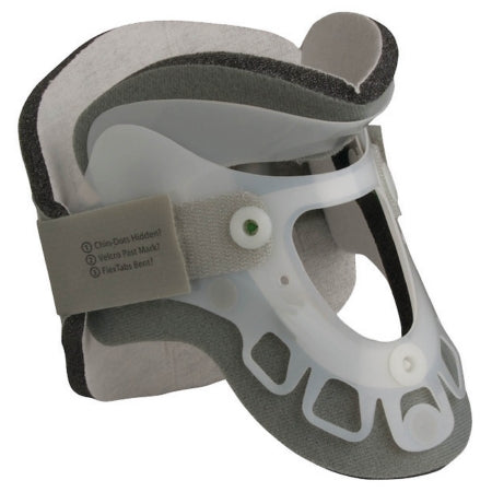Aspen Pediatric - Rigid Cervical Collar Preformed Pediatric (2 to 5 Years) Size PD4 Two-Piece / Trachea Opening 8-1/2 to 13 Inch Neck Circumference - 983102