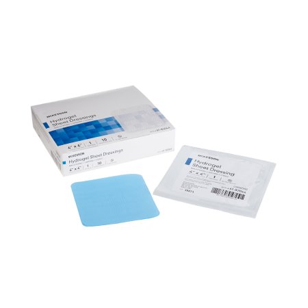 McKesson - Hydrogel Dressing 4 X 4 Inch Square Sterile - 61-82044