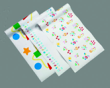 McKesson McKesson Table Paper 14 Inch Print (Pediatric Combo) Crepe - 982114