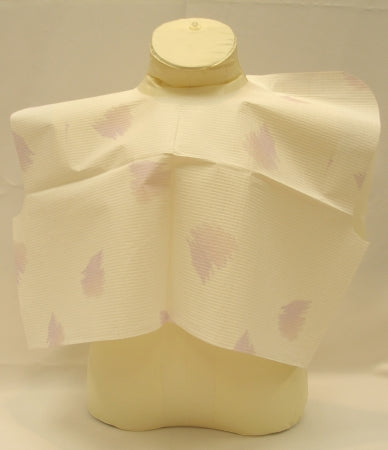 McKesson McKesson Exam Cape Lavender / Mauve Front / Back Opening Without Closure Unisex - 982430