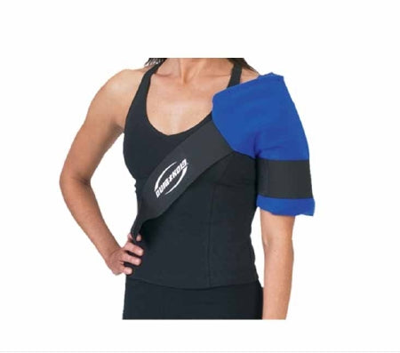 DJO Dura*Soft Cold Therapy Wrap Shoulder Elastic / Gel Reusable - 11-0914-0-02000
