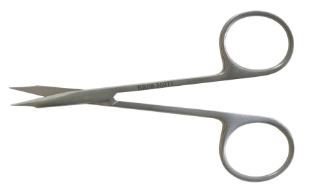 BR Surgical BR Surgical Tenotomy Scissors Stevens 4-1/4 Inch Length Surgical Grade Stainless Steel NonSterile Finger Ring Handle Straight Blunt/Blunt - BR08-36211