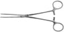 BR Surgical - Hemostatic Forceps Rochester-Pean 6-1/4 Inch Length Surgical Grade Stainless Steel NonSterile Ratchet Lock Finger Ring Handle Curved Serrated Tips - BR12-31116