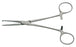 BR Surgical BR Surgical Hemostatic Forceps Rochester-Ochsner 6-1/4 Inch Surgical Grade Stainless Steel NonSterile Ratchet Lock Finger Ring Handle Straight Serrated Tips w/1 X 2 Teeth - BR12-32016