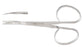 Miltex - Utility Scissors 3-3/4 Inch Length OR Grade German Stainless Steel NonSterile Ribbon Style Finger Ring Handle Curved Blade Blunt Tip / Blunt Tip - 18-1419