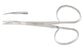 Miltex Miltex Utility Scissors 3-3/4 Inch Length OR Grade Stainless Steel (German) NonSterile Ribbon Style Finger Ring Handle Curved Blade Blunt/Blunt - 18-1419