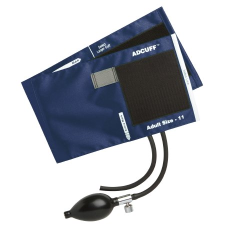 Adcuff - Blood Pressure Cuff and Bulb Adult Arm Large Cuff 34 - 50 cm Nylon Cuff - 865-12XN