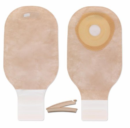 Premier - Colostomy Pouch One-Piece System 12 Inch Length 1-3/8 Inch Stoma Drainable - 88435