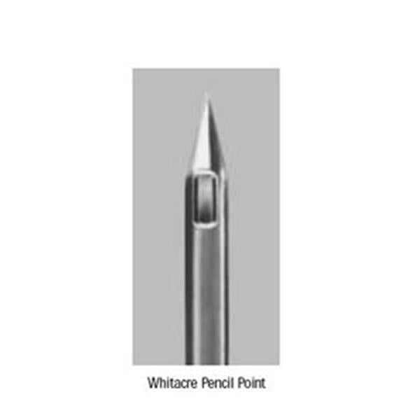 Becton-Dickinson Needle Spinal Whitacre 27Gx4-11/16" Long Length High Flow Sterile 10/Bx - 409443