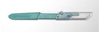 Aspen Surgical Products Bard-Parker Safety Scalpel Conventional Size 22 Stainless Steel / Plastic Sterile Disposable - 372622