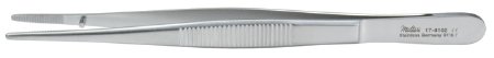 Miltex Miltex Applying Forceps 5-1/2 Inch OR Grade Stainless Steel (German) NonSterile NonLocking Thumb Handle Straight Serrated Tip - 17-4102