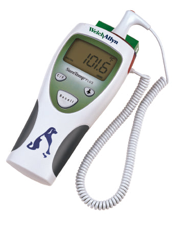 Welch Allyn SureTemp Plus 690 Digital Thermometer Rectal Probe Hand-Held or Wall Mount - 01690-201V