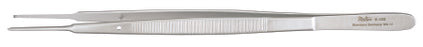 Miltex Miltex Tissue Forceps Gerald 7 Inch OR Grade Stainless Steel (German) NonSterile NonLocking Thumb Handle Straight 1 X 2 Teeth - 6-182