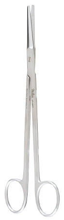 Miltex Miltex Facelift Scissors Gorney 7-3/4 Inch OR Grade Stainless Steel (German) NonSterile Finger Ring Handle Straight Blade Blunt/Blunt - 21-607