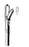 Miltex - Dressing Forceps Gruenwald 4-1/2 Inch Length OR Grade German Stainless Steel NonSterile NonLocking Spring Handle Angled Cutting Tip - 20-594