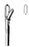 Miltex Miltex Dressing Forceps Gruenwald 4-1/2 Inch OR Grade Stainless Steel (German) NonSterile NonLocking Spring Handle Angled Cutting Tip - 20-594