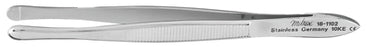 Miltex Cilia Forceps  Bergh 3-1/2 Inch Length Or Grade German Stainless Steel Nonsterile Nonlocking Thumb Handle Straight Smooth Tip - 18-1102