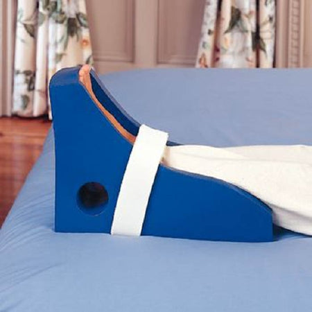 Patterson Medical Supply Polysnapt Foot Drop Heel Protector One Size Fits Most Blue - 6180