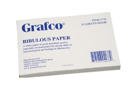 Grafco - Bibulous Paper 4 X 6 Inch, 0.18 mm Thick, A-Grade Cotton Fiber - 3718