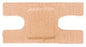 BSN Medical Coverlet Adhesive Strip 1-1/2 X 3 Inch Fabric Knuckle Tan Sterile - 2663001