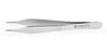 König - Dressing Forceps Adson 4-3/4 Inch Length Stainless Steel NonSterile NonLocking Thumb Handle Straight Serrated Tips - Medline - MDS1017012