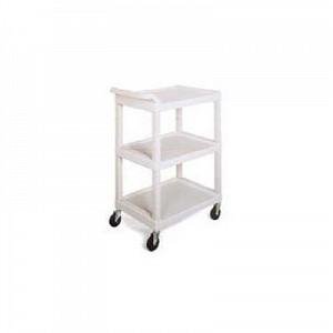 Welch Allyn Utility Cart Polyethylene 17.25 X 26.75 X 39.25 Inch 2 Shelves Beige - 08265-0000