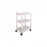 Welch Allyn Utility Cart Polyethylene 17.25 X 26.75 X 39.25 Inch 2 Shelves Beige - 08265-0000