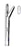 Miltex Miltex Forceps Takahashi 4-1/2 Inch OR Grade Stainless Steel (German) NonSterile NonLocking Spring Handle Angled Angular Tip - 20-570