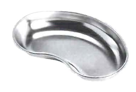 BR Surgical - Emesis Basin Silver Stainless Steel Reusable - H188-13925