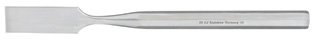 Miltex - Osteotome Hoke 6.4 mm Straight Blade OR Grade Stainless Steel NonSterile 5-1/2 Inch Length - 27-333
