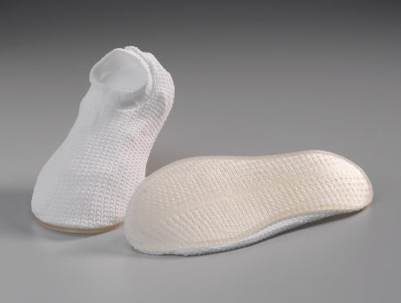 Posey Shower Slippers Adult X-Small White Ankle High - 6242XS