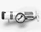 Allied Healthcare B & F Medical Oxygen Regulator Click Style with Gauge and 2 Check Valves 0 - 15 LPM Barb Outlet CGA-870 - 21012