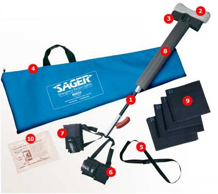 Minto Research & Development Form III Bilateral Traction Splint Adult - S304