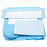 Graham Medical Products BEDDING INSTAKIT, DISP STD W/UNDERPAD (25/CS) - 50983