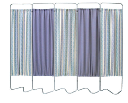 Omnimed Beamatic Privacy Screen Frame Folding 5-Panel Aluminum - 153055