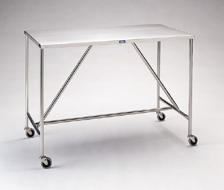 Pedigo Products Instrument Table 48 X 20 X 34 Inch Stainless Steel - SG-90-SS