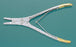 Carb-N-Sert - Pin / Wire Puller 7 Inch Stainless Steel / Tungsten Carbide Double Action 4 mm Wide Jaws - 27-164TC
