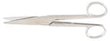 Miltex - Dissecting Scissors Mayo-Noble 6-1/2 Inch Length OR Grade German Stainless Steel NonSterile Finger Ring Handle Straight Rounded Blades Blunt Tip / Blunt Tip - 5-144