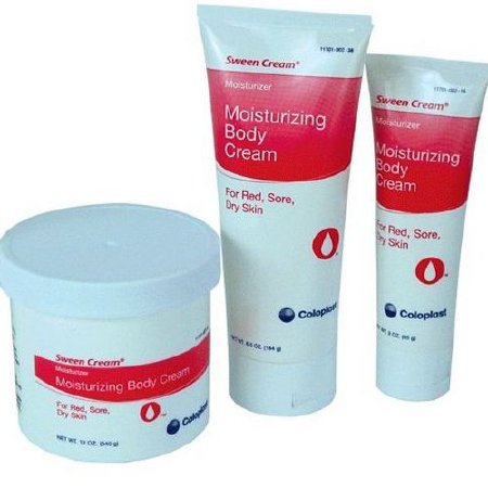 Coloplast Sween 24 Hand and Body Moisturizer 2 oz. Tube Unscented Cream CHG Compatible - 7091