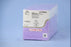 Coated Vicryl Plus Antibacterial Suture with Needle Absorbable Coated Violet Suture Braided Polyglactin 910 with Irgacare MP Antibacterial Suture Size 4-0 18 Inch Suture 1-Needle 13 mm Length 3/8 Circle Precision Point - Reverse Cutting Needle