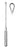 Miltex - Uterine Curette Thomas 11 Inch Length Hollow Handle with Grooves Size 2 Tip Blunt Loop Tip - 30-1225-2