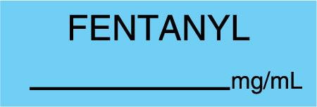 Barkley - Drug Label Anesthesia Label Tape Anectine_mg/mL Orange 1/2 X 1 Inch - AT28