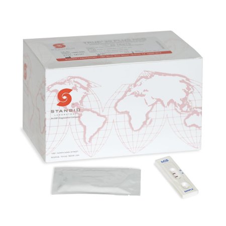 True 20 Plus - Rapid Test Kit Fertility Test hCG Pregnancy Test Serum / Urine Sample 50 Tests - 1440-050