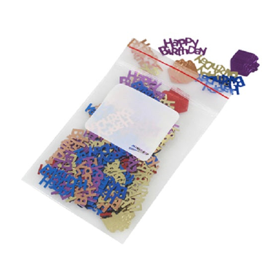 US Plastic Corp. Minigrip Red Line 2 mil Reclosable Bags with White Block - Case of 1000